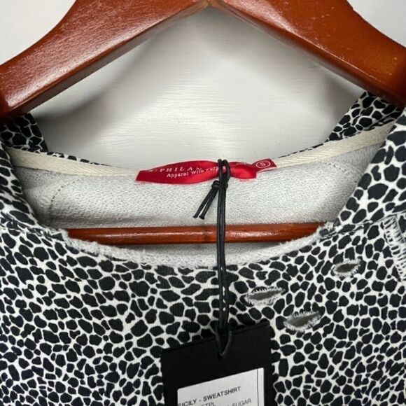 n:PHILANTHROPY Sicily Sweatshirt in Cheetah - Picture 7 of 10